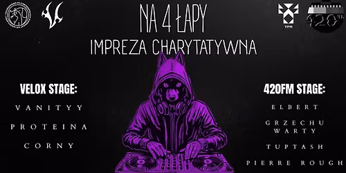 VELOX NA 4 \u0141APY - rave dla zwierzak\u00f3w