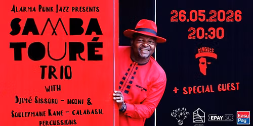 SAMBA TOURE TRIO [desert blues, Mali] :: Live in Sofia :: 26.05.2026