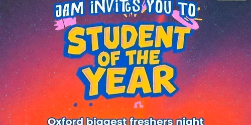 Oxford Freshers ( Student Of The Year)