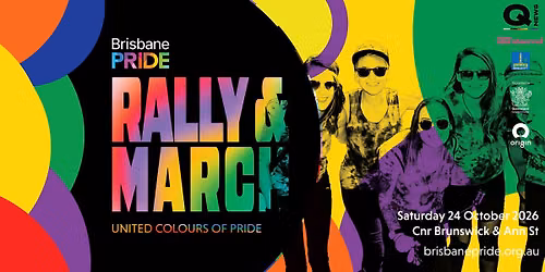 Brisbane Pride Rally & March 2026