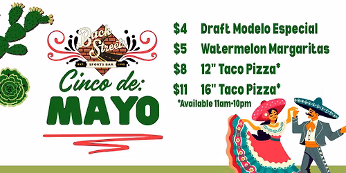 Cinco De Mayo at Backstreets