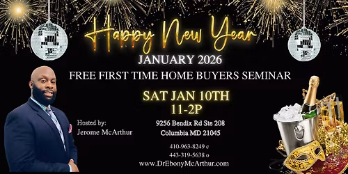1st (First)  Time Home-buyer seminar