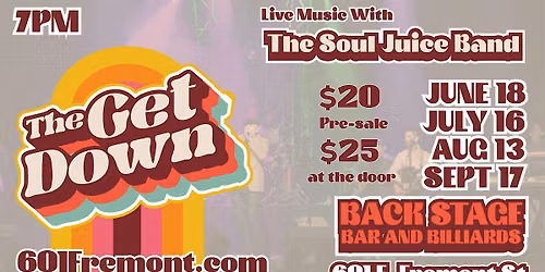The Get Down with Soul Juice Band