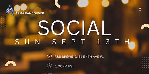 ARMA Vancouver Fall Social