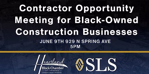 Contractor Opportunity Meeting for Black-Owned Construction Businesses