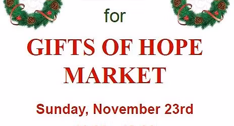 Gifts of Hope Alternative Gift Market