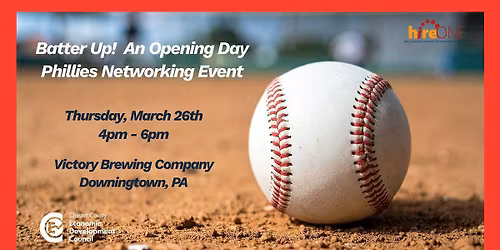 Batter Up!  A Phillies Opening Day Networking Event
