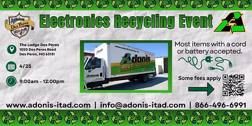 Electronics Recycling Event (Rain or Shine!)