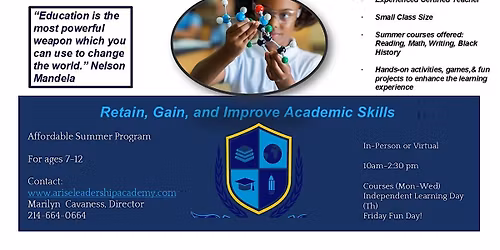 The Learning Academy -Summer Learning Program