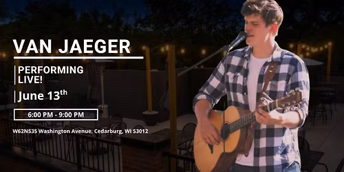 Live Music from Van Jaeger!