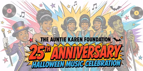Auntie Karen 25th Anniversary Halloween Music Celebration