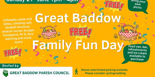 Great Baddow FREE Family Fun day 