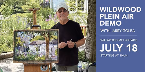 Plein Air Demo at Wildwood. 