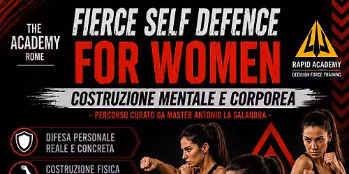 FIERCE SELF DEFENCE FOR WOMEN