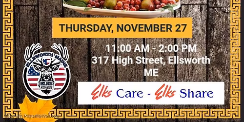 Public - Free Thanksgiving Dinner