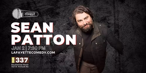 Sean Patton (Peacock, FX's English Teacher, Late Night with Jimmy Fallon) at Club 337