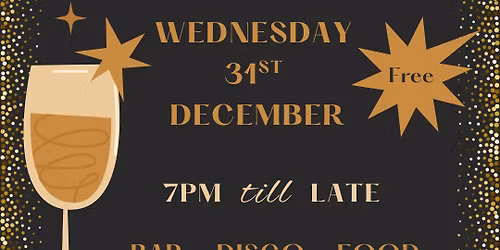 NEW YEAR\u2019S EVE PARTY! \ud83e\udd42\ud83c\udf7e\ud83c\udf7b\ud83e\udea9