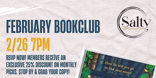 Join our Book Club! | The Lost Bookshop by Evie Woods