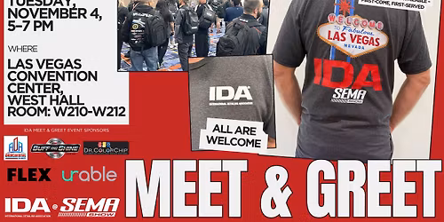IDA Meet & Greet at SEMA 2025