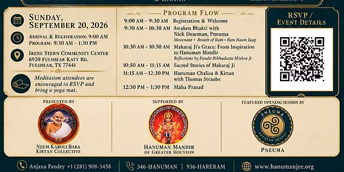 Awaken Bhakti - A Day of Meditation, Kirtan & Community