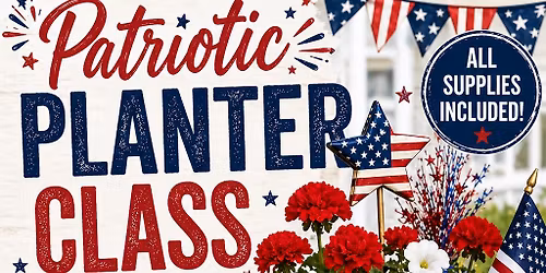 Patriotic Planter Class