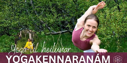 Yogakennaran\u00e1m Yoga til heilunar 200 t\u00edmar 