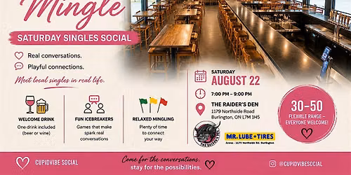 Match & Mingle: Saturday Singles Social