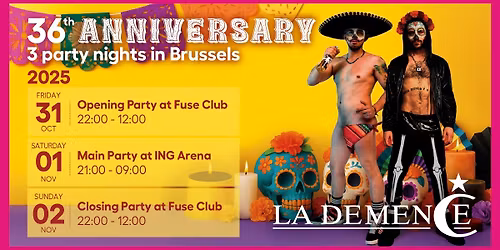 36th Anniversary Party Weekend