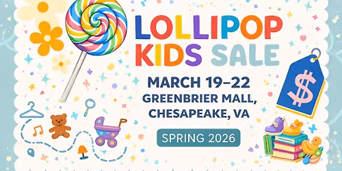 Lollipop Kids Pop Up Consignment Event