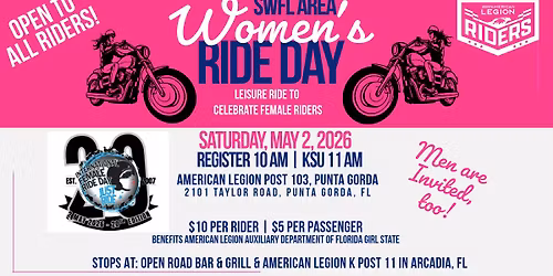 Southwest Area Women's Ride Day