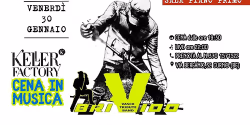 Cena in Musica con Brivido Vasco (Piano Primo)