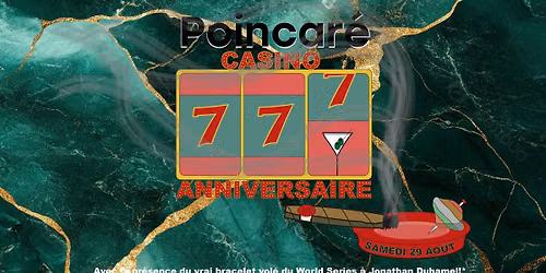 7e Anniversaire du Poincar\u00e9