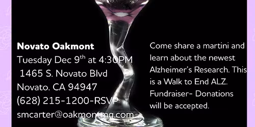Raise a Glass to Discovery: A Purple Martini Celebration of Alzheimer\u2019s Research Progress