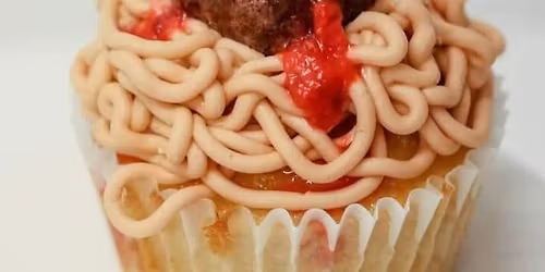 Spaghetti & Cheeseburger Cupcake Class - January 25th - 4pm-4:50pm