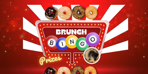 December Brunch Bingo at Lazy Dog Donuts