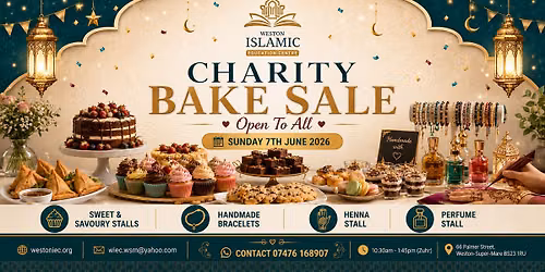 Charity Bake Sale \u2728