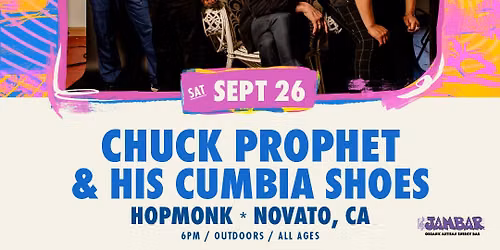 Chuck Prophet & His Cumbia Shoes | Cookout Concert Series
