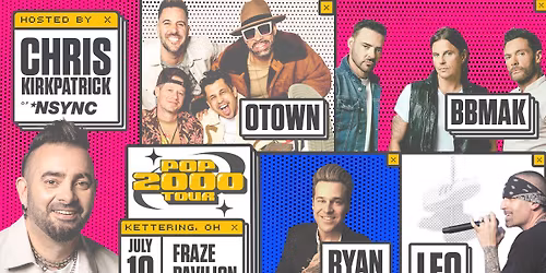 POP 2000 Tour featuring Chris Kirkpatrick of *NSYNC, O-Town, BBMAK, Ryan Cabrera & LFO