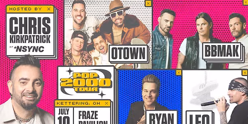 POP 2000 Tour featuring Chris Kirkpatrick of *NSYNC, O-Town, BBMAK, Ryan Cabrera & LFO — 695 Lincoln Park Blvd, Kettering, OH, United States, Ohio 45429