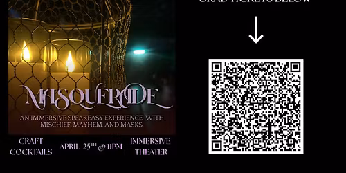 Immersive Speakeasy Masquerade Night