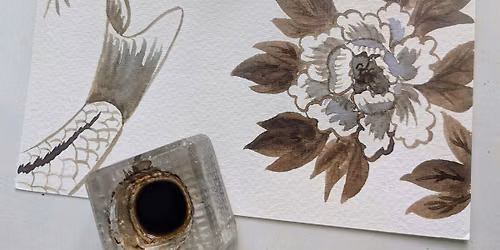 Coffee Ink Watercolor Workshop