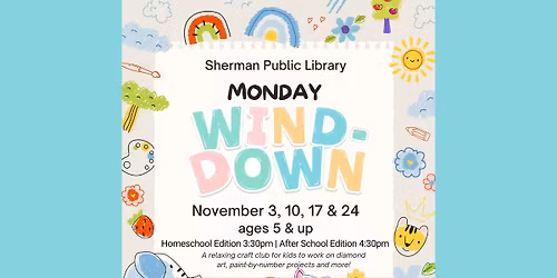 Monday Wind-Down: Homeschool Edition