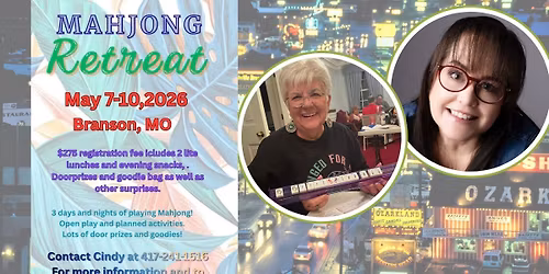 Branson Mah Jongg Retreat 2026