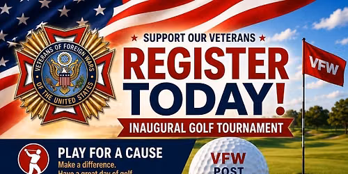 Answer the Call: The Inaugural VFW Charity Golf Tournament www.VfwGolfClassic.com