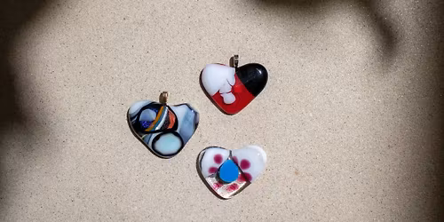 Fused Glass Hearts: A Family Workshop