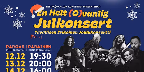Julens magi i Pargas: En Helt (O)vanlig Julkonsert (Vol. 4)