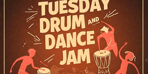 Tuesdays-Drum Jam (&Dance) at Barzarre