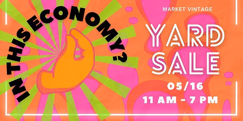 In This Economy? A Yard Sale