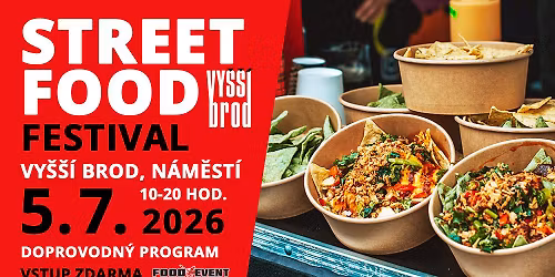 STREET FOOD FESTIVAL Vy\u0161\u0161\u00ed Brod 2026