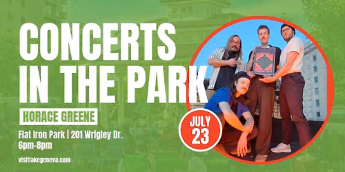 VISIT Lake Geneva Concerts in the Park: Horace Greene